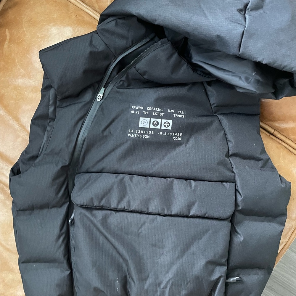 Zara Black Puffer Vest for Kids